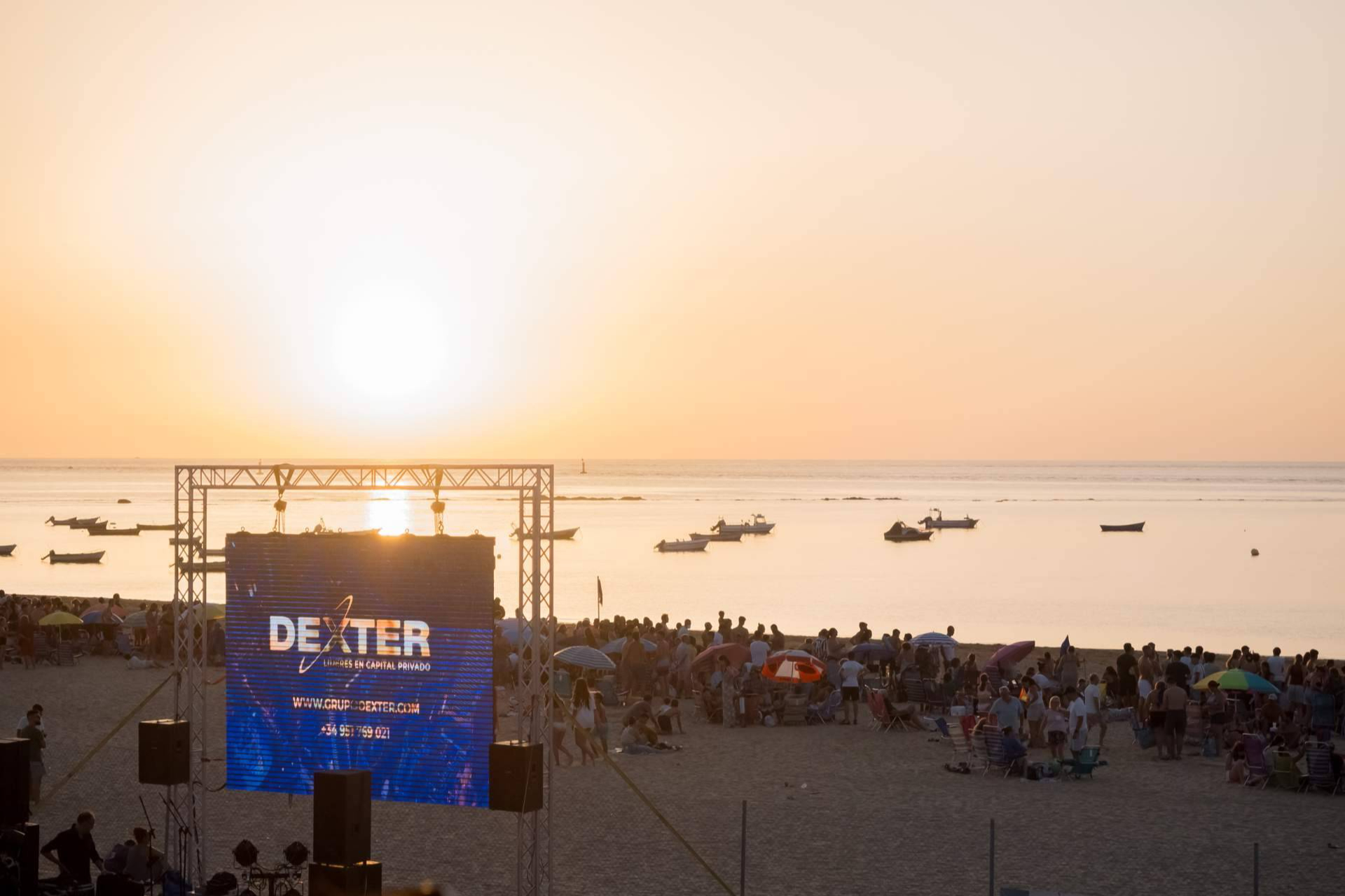 Gran concentración de empresarios para asistir en Sanlúcar al Gran Premio DEXTER