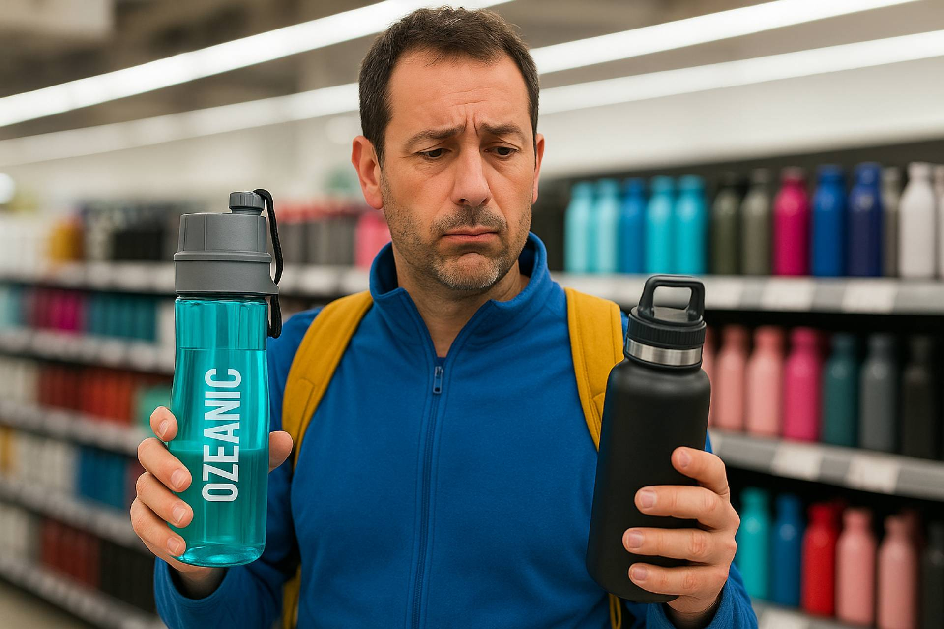 Del senderismo urbano a la montaña; la botella purificadora que marca la diferencia