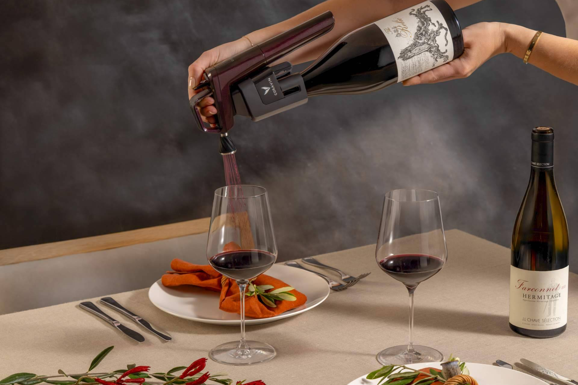El wine gadget 2025; Coravin Hermitage Red, el regalo estrella de estas Navidades