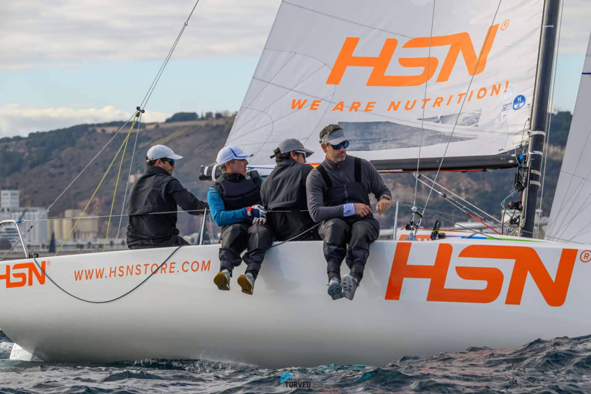HSN Sailing Team arranca como líder antes del 6º evento de las Barcelona Winter Series de J70