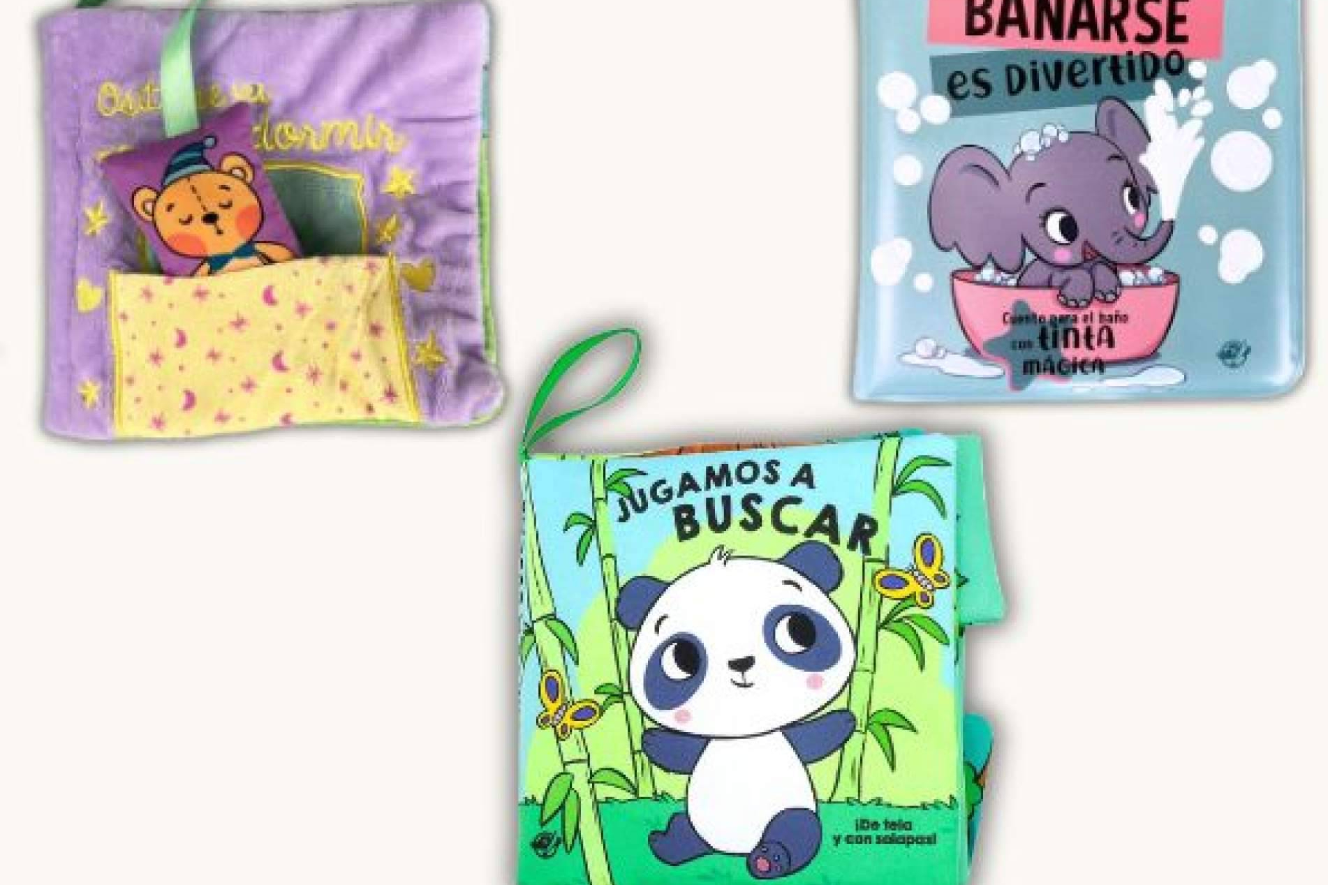 Libros para bebés que estimulan los sentidos y acompañan cada momento del día