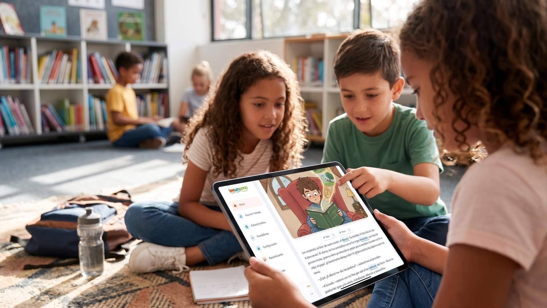 LeeUnPoco impulsa la comprensión lectora en primaria y ESO con una plataforma educativa adaptada e inclusiva