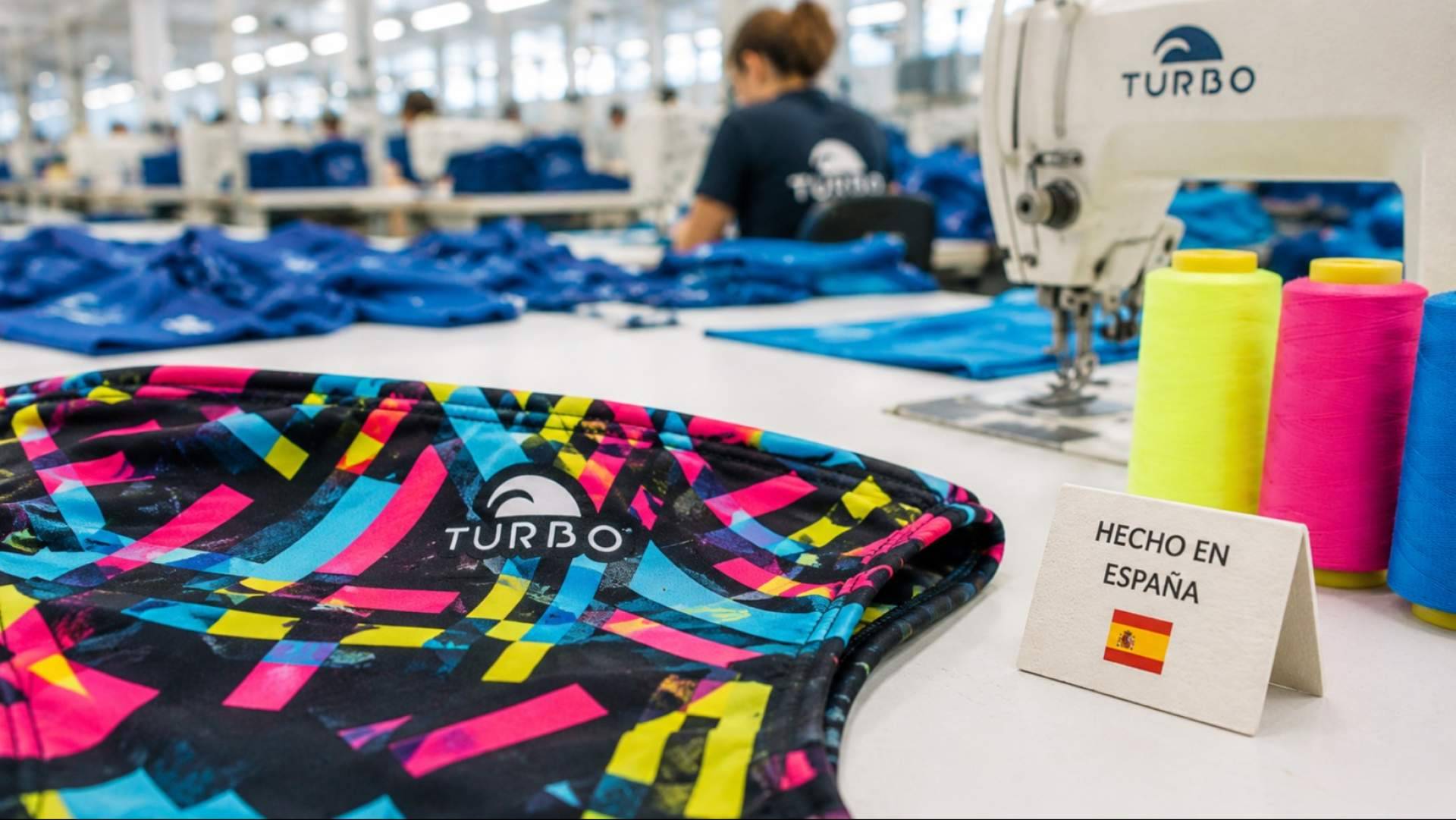 Turbo defiende el valor técnico de los bañadores fabricados en España frente a la producción deslocalizada