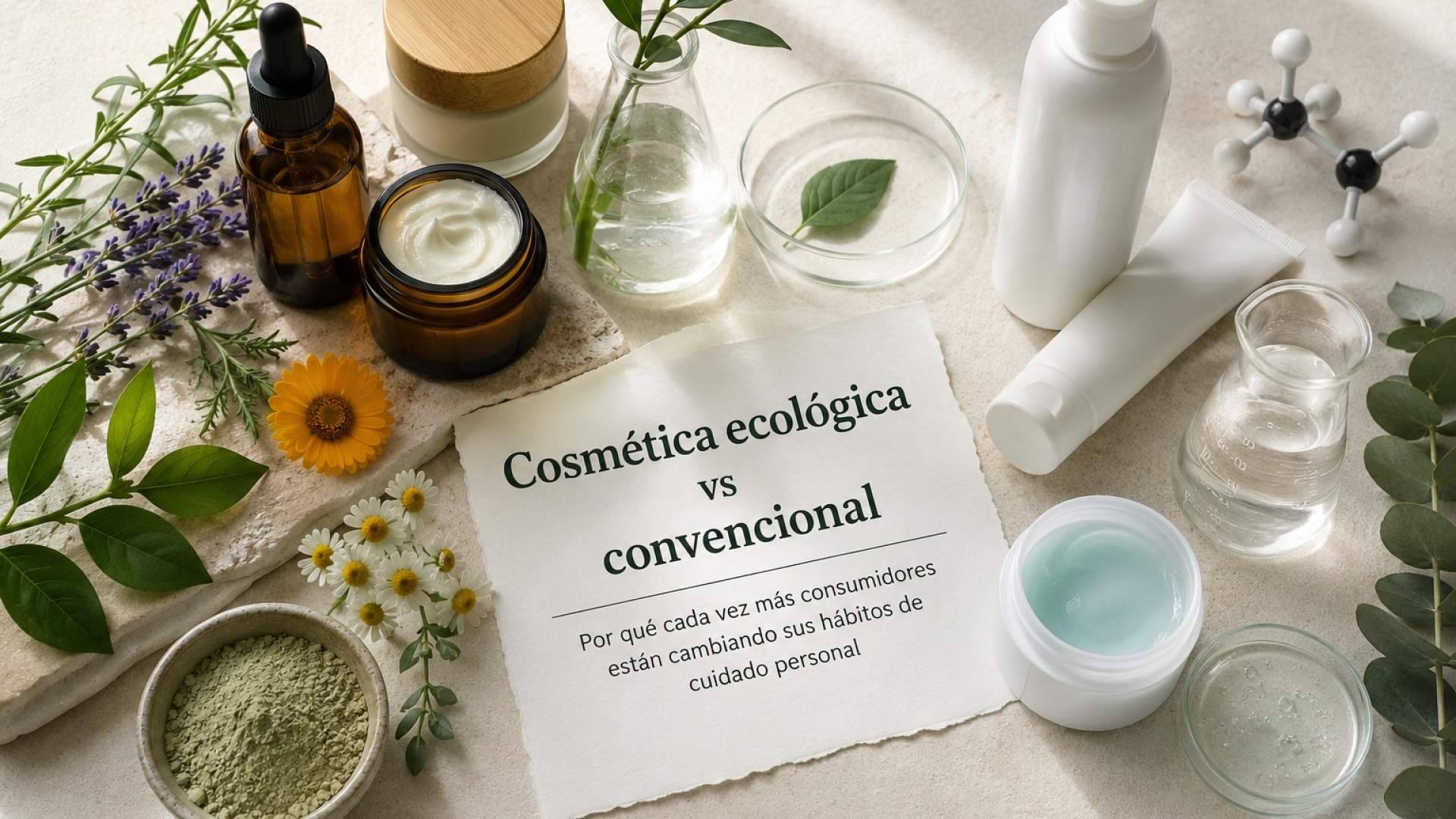 Cosmética ecológica vs convencional; por qué cada vez más consumidores están cambiando sus hábitos de cuidado personal